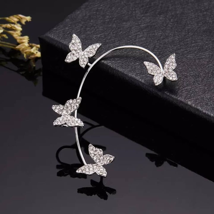 1%20Piece%20Ear%20Wrap%20Electroplated%20Shiny%20Butterfly%20Ear%20Cuffs%20For%20Women%20-%20Image%206