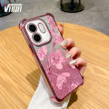 VRQR Electroplating anti Drop Casing For infinix Smart 9 Phone Phone Case Bauhinia Sparkling Paper Back Cover Hot 50i. 