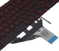 Computer Replacement Keyboards for HP OMEN 15-DC 15-DH 15T-DC 17-CB US Version Keyboard with Red Backlight. 