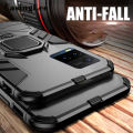 Casinglee For VIVO Y21 Case Shockproof Armor Stand with Holder Car Magnetic Ring Back Cover For VIVO Y21 Phone cases For girls and Boys. 