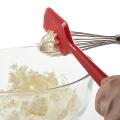 Silicone 2 in 1 Spatula and Whisk / Bowl Scraper. 