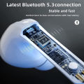HLstar® Pro 3 Airpods Wireless Bluetooth Hand Free with Power Bank Pod Stereo Earphones White bluetooth ear phone for all cell phones use. 
