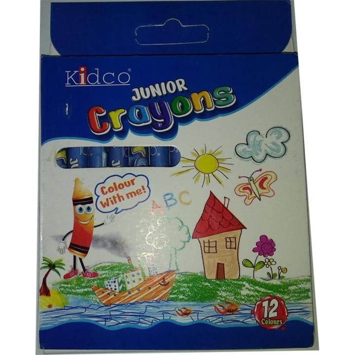 Junior Crayon 12 Colors (1 Pcs)
