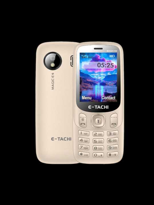 Etachi Magic E4, 2.4 Inch Display, Dual Sim, Auto Call recording, 2500mAH Battery, Slim & Smart Phone, Rejected unknown callers, Beautiful design, Wireless FM radio,  PTA Approved