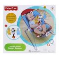 Fisher Price Baby Bouncer Toddler Rocker with Calming Vibration - Blue. 