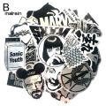 Mal 50Pcs Stylish Stickers Car Motorcycle Skateboard Laptop Luggage Decals Decor. 