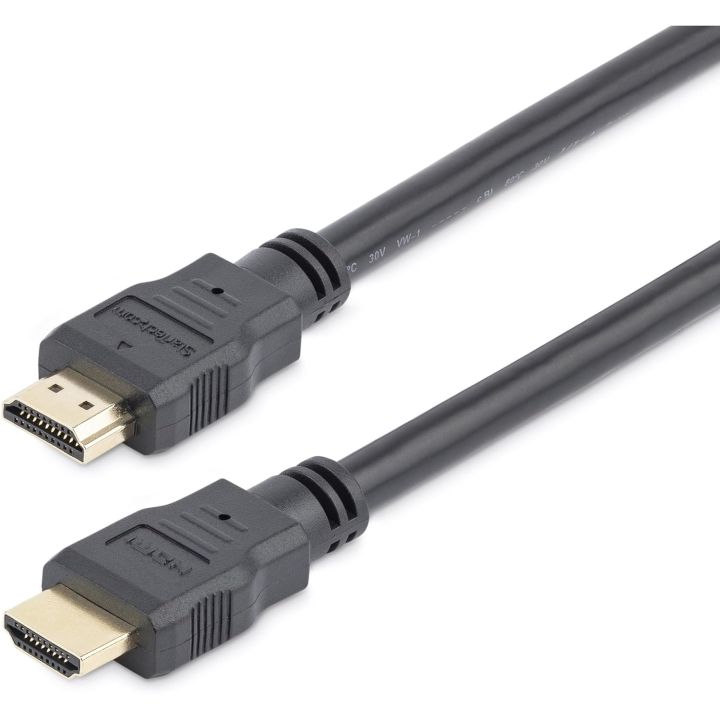 StarTech. High speed HDMI cable 1 meter - Ultra HD 4k x 2k HDMI cable - HDMI to HDMI M/M - HDMI cable 1.4 meters - Gold  audio/video coating (HDMM1M)