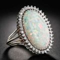 White Opal Ring. 