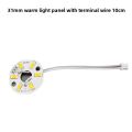 Beech Wood 5V Desk Lamp Night Light LED Control Board, Universal for Seven Colors/Single and Double Colors, Rechargeable Touch Dimming Control Board. 