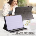 (New) For Lenovo Legion Y700 Tree & Deer Pattern Pressed Printing Leather Tablet Case. 