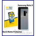 Samsung Galaxy Note 9 Back Matte Soft Skin Sheet Soft Film Protector. 