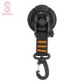 Outdoor Travel Suction Hook Portable Heavy-duty Suction Cup Hook Carabiner for Camping Strong Load-bearing Hanging Accessory for Outdoor Activities Suction Cup Buckle. 