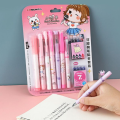 6pcs Pens 1pc removal / 8pcs ink cartridge Fountain Pen Fine Medium Ef + F M Nib Writing Fluency Standard Cute stationary items for girls | Cute stationary items for girls. 