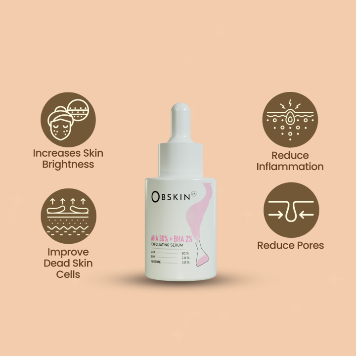 Obskin%20AHA%2030%25%20+%20BHA%202%25%20Exfoliating%20Serum%2030mlskin%20care%20productsskin%20careskin%20care%20products%20for%20girlsserum%20for%20glowing%20skinserum%20-%20Image%202