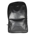 Black Laptop Bag for Business Traveling Backpack 15 inch  PU Leather. 
