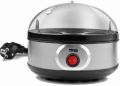 Electric Egg Boiler Steamer Multifunctional 7 Eggs Capacity Breakfast Egg Cooker, Poacher Corn Milk Heating Steamed Kitchen Cooking Machine Includes Poaching Trays, Automatic Shut-Off Function Featured For Hard Boiled Eggs Steamed Vegetables, Kitchen Cook. 
