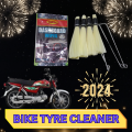 We bring you a tire brush to keep your motorcycle tires clean. 