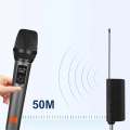 LT-105 UHF Wireless Handheld Microphone for Karaoke Conference Singing KTV Mehfil Masjid – Portable Rechargeable Wireless Mic with Long Range Clear Voice Sound System for Speakers Amplifier Mixer Events Live Performance Speech Public Speaking, Events,. 