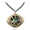 Marvel Avengers Dr Strange Necklace Men Doctor Strange Infinity Time Stones Eye of Agamotto Rotatable Necklace Keychain Kpop Fauizi. 