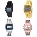 【S Elvey Trend Store】F91W Women Children'S Electronic Luminous Alarm Steel. 