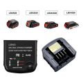 Li Charger for Black-Decker 10.8V 14.4V 20V LBXR20 LB20 LBX20 LBX4020 Electric Drill Screwdriver Tool,EU Plug. 