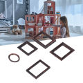 Miniature Picture Frame, 5pcs Exquisite Mini Photo Frame for Dollhouse. 