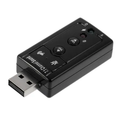 USB 2.0 7.1-Channel Virtual USB 3D Stereo Audio
