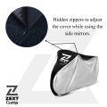 ZEXT 100% Waterproof Bike Cover 70/125cc Motorcycle Cover. 