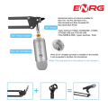 Energy - ENRG Scissor Arm Mic Suspension Stand Studio Recording With Microphone Holder For Condenser Universal BM 800 Blue Yeti Black. 