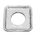 10Pcs/Set Aluminum Foil Stove Burner Protector Cover Square Round Oven Stove Top Oil Proof Cleaning Pad. 