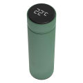 Customized Temperature Display LED Smart Water Bottle, Stainless Steel 500ml Bottle for School Kids and Gym Uses. 