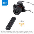 JJC Wireless Remote Control for Sony FDR-AX33 AX43 AX53 AX100 AX700 Camcorder-. 