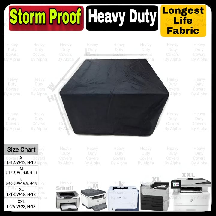 Heavy Duty Covers For HP - Canon - Epson Printer Covers - Parachute Quality - By Alpha Top Covers