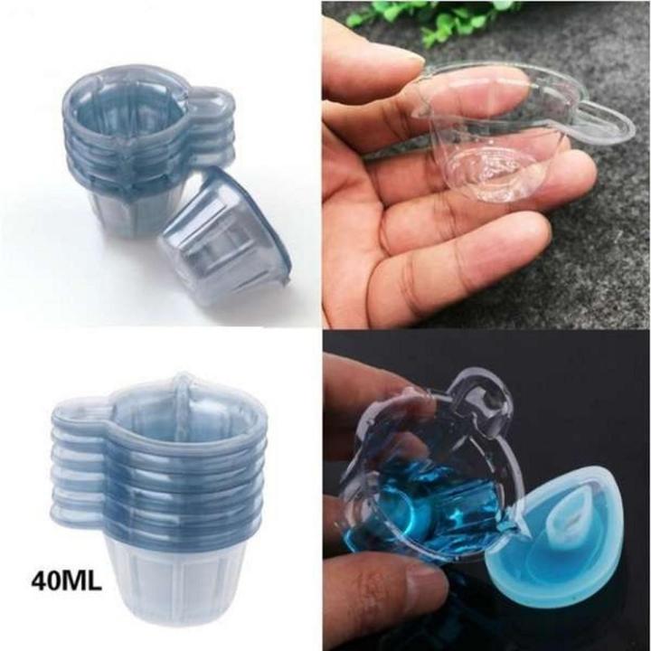 40ML Plastic Disposable Cups Dispenser Silicone Resin Mold Kit For DIY Epoxy Resin Jewelry Making Tools Accessories