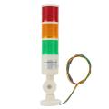 Industrial Warming Light 3-Layer LED Signal Tower Foldable Alarm Light 24VDC. 