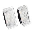Commonly 1 Pair Car Door LED Light Trunk Boot Foot Well Glove Box Light For TESLA MODEL X S 3. 