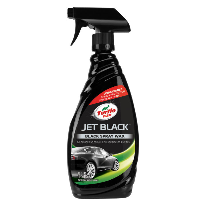 TURTLE WAX JET BLACK SPRAY WAX - 473 ML