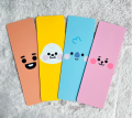 BTS Bookmarks_ pack of 4 Bookmarks. 