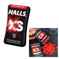 Halls Xs Candy Watermelon Flavored Sugar Free Candy Box 15g Halal Imported candy Pack of 1 More Flavored  Refreshing Cooling Chewy Delicious Candy. 