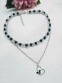 Elegant Multi Layered Chains Designer Necklace. 