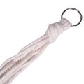 hanging planters for indoor plants-8 PCs Rope plant hanger-White. 