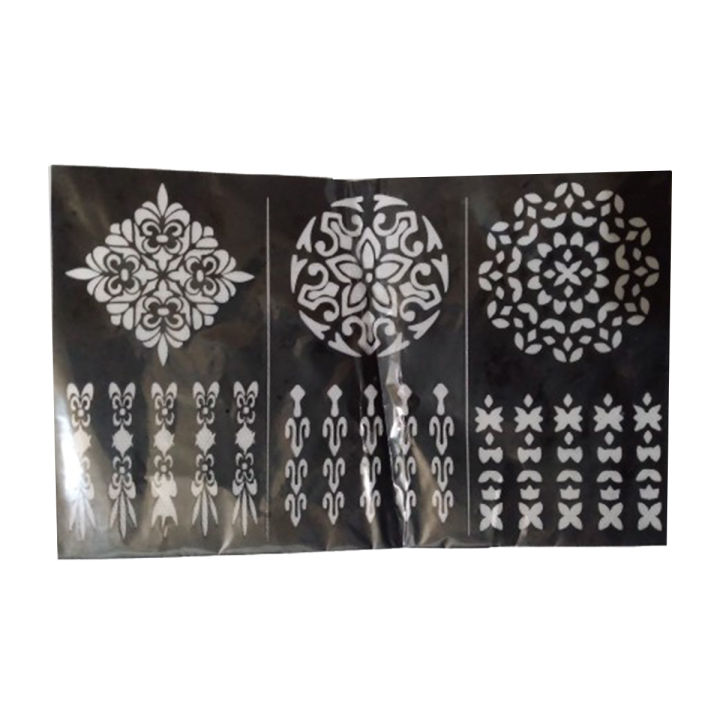 Artisan%20Mehndi%20Art%20Six%20Design%20Sheet%20%20Different%20Design%20Sticker%20Mehndi%20For%20Women,Girls%20And%20Kids%20Hand%20-%20Image%204