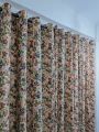 Export Italian Style Cotton Printed Ready Made Curtains For Your Bedroom,window,pardy (1 pc). 