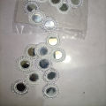 12 pcs handmade karoshiya round mirror work for dress/mirror work for dupata/ mirror work for shirt/ mirror work for trouser. 
