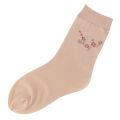There are middle-aged and elderly women's cotton bottom stockings in the tube mother's socks mother-in-law summer thin belt heels wear-resistant flesh-colored socks. 