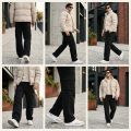 Black Baggy Cargo Jeans for Men & Boys – Loose Fit Multi-Pocket Denim Trousers. 