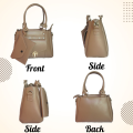 2Pcs Handbags for Women and girls - Ladies Hand Bags with little purse - Girls Stylish Bags Purse Party Bags - Shoulder Bag For Women - Stylish Handbags.. 