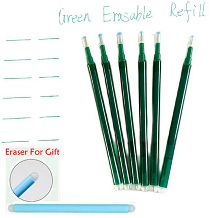 Erasable Gel Pens Retractable Erasable Pens Make Mistakes Disappear Green Inks for Writing Planner and Crossword Puzzles
