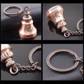 Carat Key Chain Rust-proof Bell Charm Keychain Car Bag Pendant. 