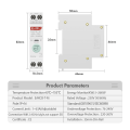 Tuya Best WiFi Smart Circuit Breaker MCB EAKCB-T-M, Current Limit 1-63A adjustable + Power Limit 1-26KW adjustable + Over Voltage and Under Voltage Protection + Temperature Protection + Energy Monitor + Timer Switch + Remote Control ON/OFF + Units Check. 